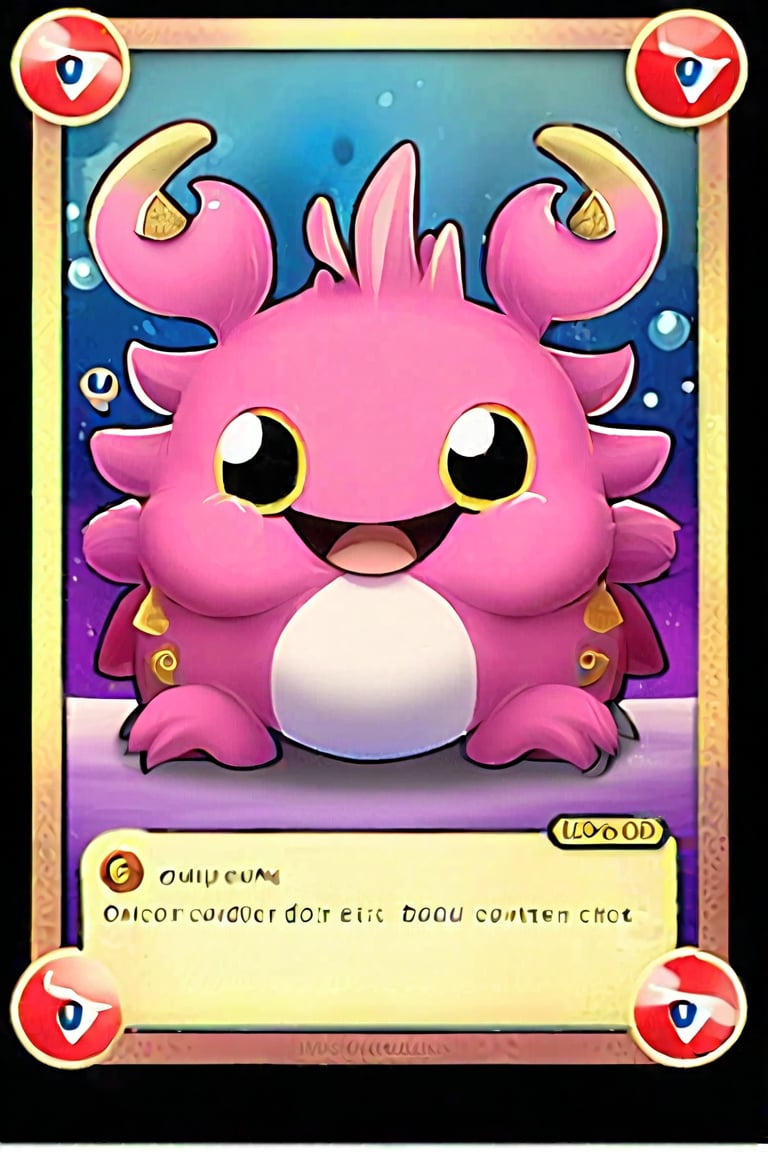 card game, monster cute, borders