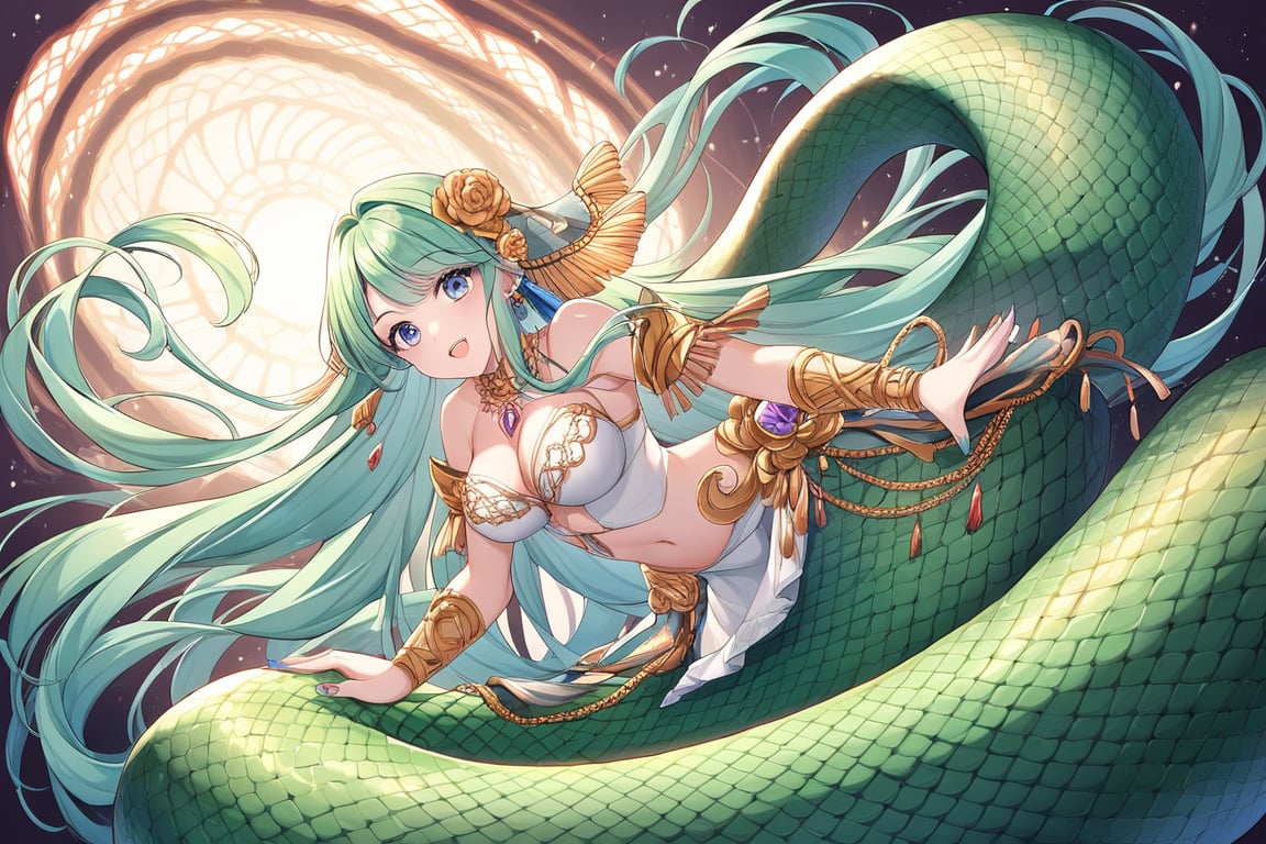 score_9, score_8_up, score_7_up, score_6_up, score_5_up, score_4_up, BREAK, source_anime,


Viridian Naga: A serpentine naga with emerald green scales that glimmer in sunlight, adorned with golden jewelry and intricate patterns.


,horror anime art style , abstract art, anime art style, 
