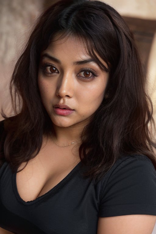 20 years old indian model, look most beautiful , big breast , thick face , long black curly hair , round ass, wearing night,m4d4m,anamr ,Game of Thrones,anamr, face closeup  , extreme awesome face expression,momo_burlesque