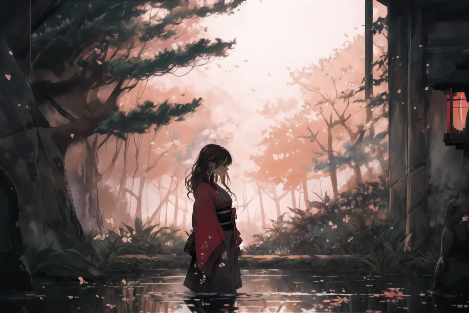 yona1, a representation of a "Woman Standing Beside a Tree, Overseeing Japanese Landscape Filled with Forest and Houses," capturing the connection between the woman and the surroundings, specially designed for a serene atmosphere, captured in a style that radiates the calm of the scene and encourages you to add your own vibrant colors.
Artist Inspiration: Japanese Landscape Connection
Description: The illustration showcases a "Woman Standing Beside a Tree, Overseeing Japanese Landscape Filled with Forest and Houses" in a serene line illustration style. The lines are expressive and vibrant, reflecting the woman's contemplation. The scene's elements and the traditional Japanese architecture resonate with the serenity of the moment, making it a delightful canvas for coloring and imaginative expression. --v 5 --stylize 1000, 300 DPI, HD, 8K, Best Perspective, Best Lighting, Best Composition, Good Posture, High Resolution, High Quality, 4K Render, Highly Denoised, Clear distinction between object and body parts, Masterpiece, Beautiful face, 
Beautiful body, smooth skin, glistening skin, highly detailed background, highly detailed clothes, 
highly detailed face, beautiful eyes, beautiful lips, cute, beautiful scenery, gorgeous, beautiful clothes, ,midjourney