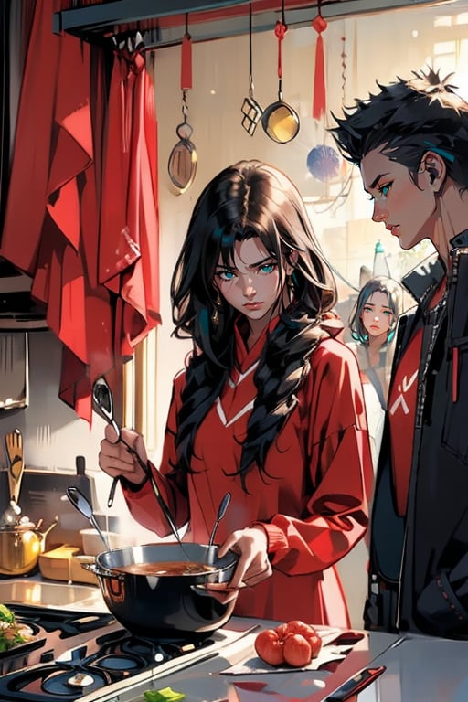 Spy X Family ،Both Yuri and her husband, Lloyd, do the cooking