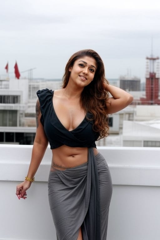  Nayanthara nude no clothes full body tattoo , naked, realistic hands