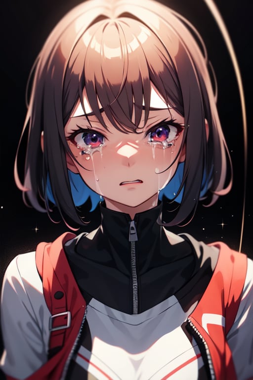 girl, anime character, crying, detailed, high quality, raytracing, looking brokenvvvvvv