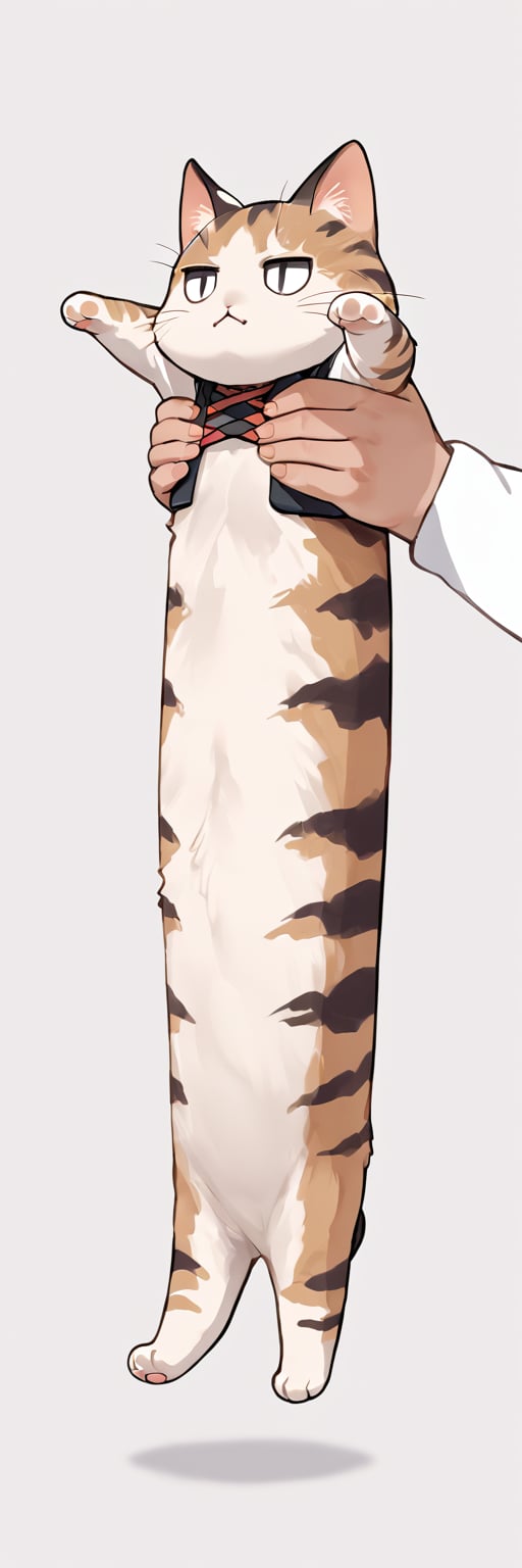 score_9, score_8_up, score_7_up, source_anime, Extreme long Body cat,IncrsXLLCM, full body, , chibi, cat, no humans,