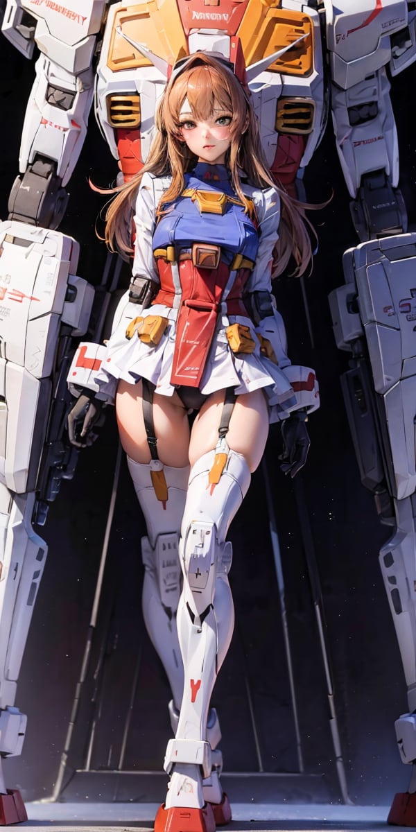 1girl, cosplay, zzenny_n, gundam girl, rx78, sexy,zzenny_n, breasts out, outdoor, into the space, universe,chinatsumura, ((full_body)), sexy panty, detail face, realistic skin,masterpiece,ellafreya, ultra-wide shot, cowboy_shot, ((shot from far distance)), highly detailed background