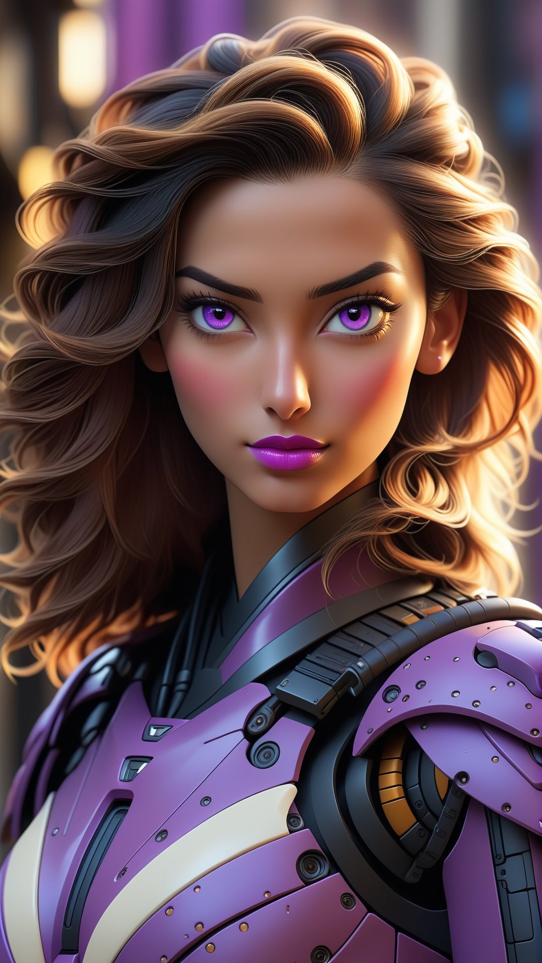 robot high-tech, futuristic:1.5, sci-fi:1.6, (came, violet and cream color:1.9), (full body:1.9), sophisticated, ufo, ai, tech, unreal, luxurious, hyper strong armor, Advanced technology of a Type V, epic high-tech futuristic city back ground


PNG image format, sharp lines and borders, solid blocks of colors, over 300ppp dots per inch, 32k ultra high definition, 530MP, Fujifilm XT3, cinematographic, (photorealistic:1.6), 4D, High definition RAW color professional photos, photo, masterpiece, realistic, ProRAW, realism, photorealism, high contrast, digital art trending on Artstation ultra high definition detailed realistic, detailed, skin texture, hyper detailed, realistic skin texture, facial features, armature, best quality, ultra high res, high resolution, detailed, raw photo, sharp re, lens rich colors hyper realistic lifelike texture dramatic lighting unrealengine trending, ultra sharp, pictorial technique, (sharpness, definition and photographic precision), (contrast, depth and harmonious light details), (features, proportions, colors and textures at their highest degree of realism), (blur background, clean and uncluttered visual aesthetics, sense of depth and dimension, professional and polished look of the image), work of beauty and complexity. perfectly symmetrical body.

(aesthetic + beautiful + harmonic:1.5), (ultra detailed face, ultra detailed eyes, ultra detailed mouth, ultra detailed body, ultra detailed hands, ultra detailed clothes, ultra detailed background, ultra detailed scenery:1.5),

3d_toon_xl:0.8, JuggerCineXL2:0.9, detail_master_XL:0.9, detailmaster2.0:0.9, perfecteyes-000007:1.3,Chinese_armor