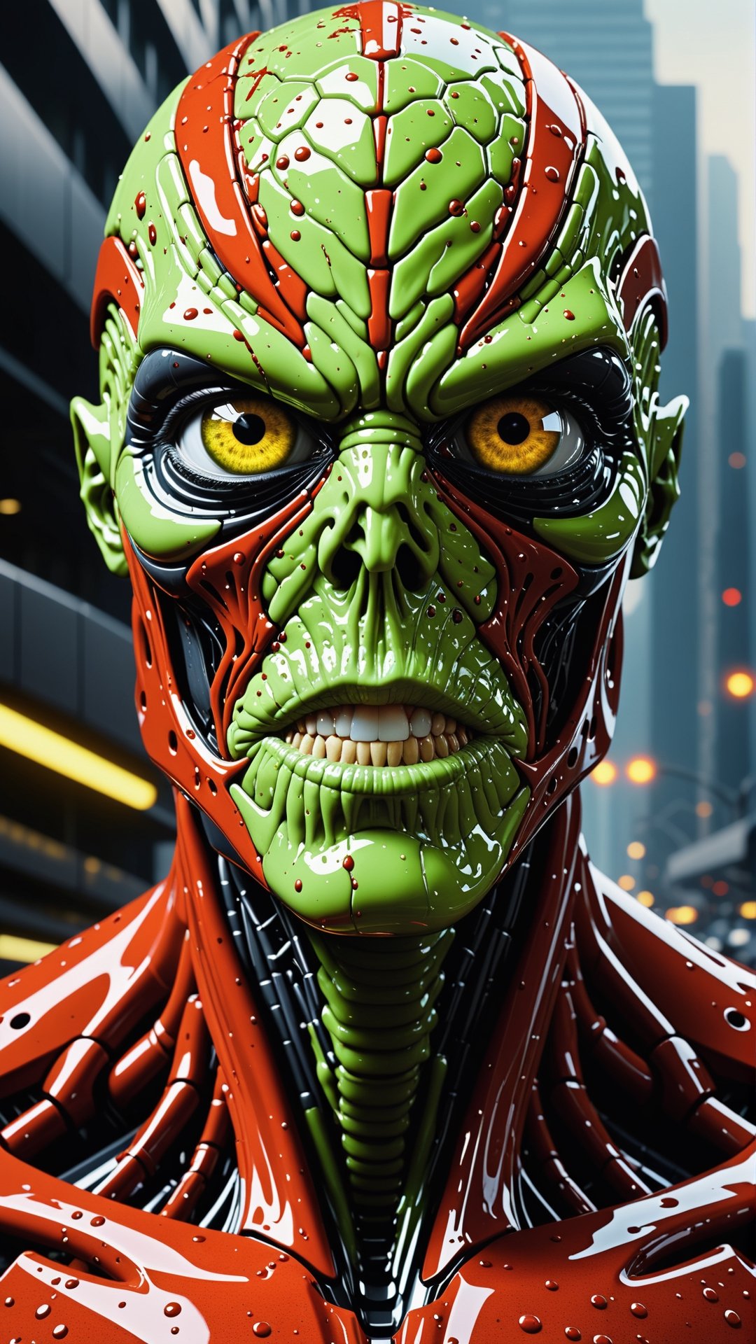 alien_zombie, cyclops, athletic, cream_yellow, creepy and scary, science fiction, futuristic, unreal, fantastic in a haunted landscape, upper body,

PNG image format, sharp lines and borders, solid blocks of colors, over 300ppp dots per inch, 32k ultra high definition, 530MP, Fujifilm XT3, cinematographic, (photorealistic:1.6), 4D, High definition RAW color professional photos, photo, masterpiece, realistic, ProRAW, realism, photorealism, high contrast, digital art trending on Artstation ultra high definition detailed realistic, detailed, skin texture, hyper detailed, realistic skin texture, facial features, armature, best quality, ultra high res, high resolution, detailed, raw photo, sharp re, lens rich colors hyper realistic lifelike texture dramatic lighting unrealengine trending, ultra sharp, pictorial technique, (sharpness, definition and photographic precision), (contrast, depth and harmonious light details), (features, proportions, colors and textures at their highest degree of realism), (blur background, clean and uncluttered visual aesthetics, sense of depth and dimension, professional and polished look of the image), work of beauty and complexity. perfectly symmetrical body.

(aesthetic + beautiful + harmonic:1.5), (ultra detailed face, ultra detailed eyes, ultra detailed mouth, ultra detailed body, ultra detailed hands, ultra detailed clothes, ultra detailed background, ultra detailed scenery:1.5),

3d_toon_xl:0.8, JuggerCineXL2:0.9, detail_master_XL:0.9, detailmaster2.0:0.9, perfecteyes-000007:1.3,monster