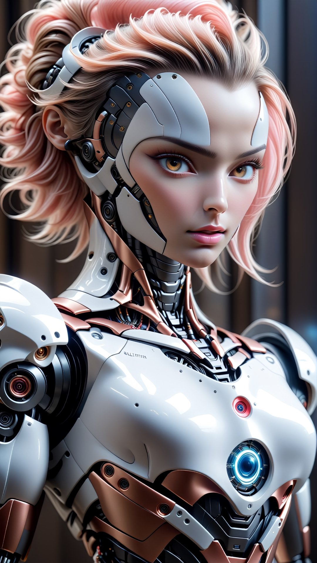 (robot_maid_vintage_vintage:1.9), futuristic:1.5, sci-fi:1.6, (light_pink, pink and cream color:1.9), (full body:1.9), sophisticated, ufo, ai, tech, unreal, luxurious, light armor, Advanced technology of a Type VI, epic high-tech futuristic city back ground

PNG image format, sharp lines and borders, solid blocks of colors, over 300ppp dots per inch, 32k ultra high definition, 530MP, Fujifilm XT3, cinematographic, (photorealistic:1.6), 4D, High definition RAW color professional photos, photo, masterpiece, realistic, ProRAW, realism, photorealism, high contrast, digital art trending on Artstation ultra high definition detailed realistic, detailed, skin texture, hyper detailed, realistic skin texture, facial features, armature, best quality, ultra high res, high resolution, detailed, raw photo, sharp re, lens rich colors hyper realistic lifelike texture dramatic lighting unrealengine trending, ultra sharp, pictorial technique, (sharpness, definition and photographic precision), (contrast, depth and harmonious light details), (features, proportions, colors and textures at their highest degree of realism), (blur background, clean and uncluttered visual aesthetics, sense of depth and dimension, professional and polished look of the image), work of beauty and complexity. perfectly symmetrical body.

(aesthetic + beautiful + harmonic:1.5), (ultra detailed face, ultra detailed eyes, ultra detailed mouth, ultra detailed body, ultra detailed hands, ultra detailed clothes, ultra detailed background, ultra detailed scenery:1.5),

3d_toon_xl:0.8, JuggerCineXL2:0.9, detail_master_XL:0.9, detailmaster2.0:0.9, perfecteyes-000007:1.3,monster,biopunk style,zhibi,DonM3l3m3nt4lXL,alienzkin,moonster,Leonardo Style, ,DonMN1gh7D3m0nXL,aw0k illuminate,silent hill style,Magical Fantasy style,DonMCyb3rN3cr0XL ,cyborg style,c1bo