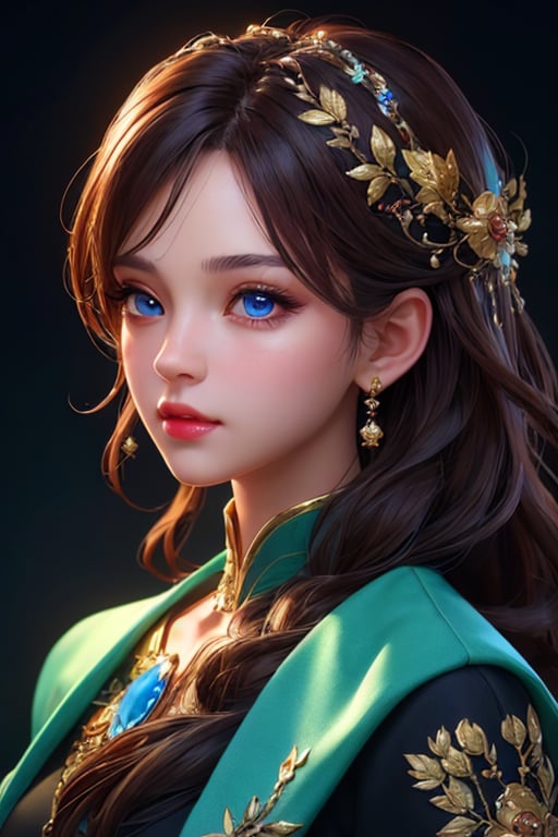 masterpiece, best quality, 1girl, colorful, finely detailed beautiful eyes and detailed face, bust shot, side view
extremely detailed CG unity 8k wallpaper