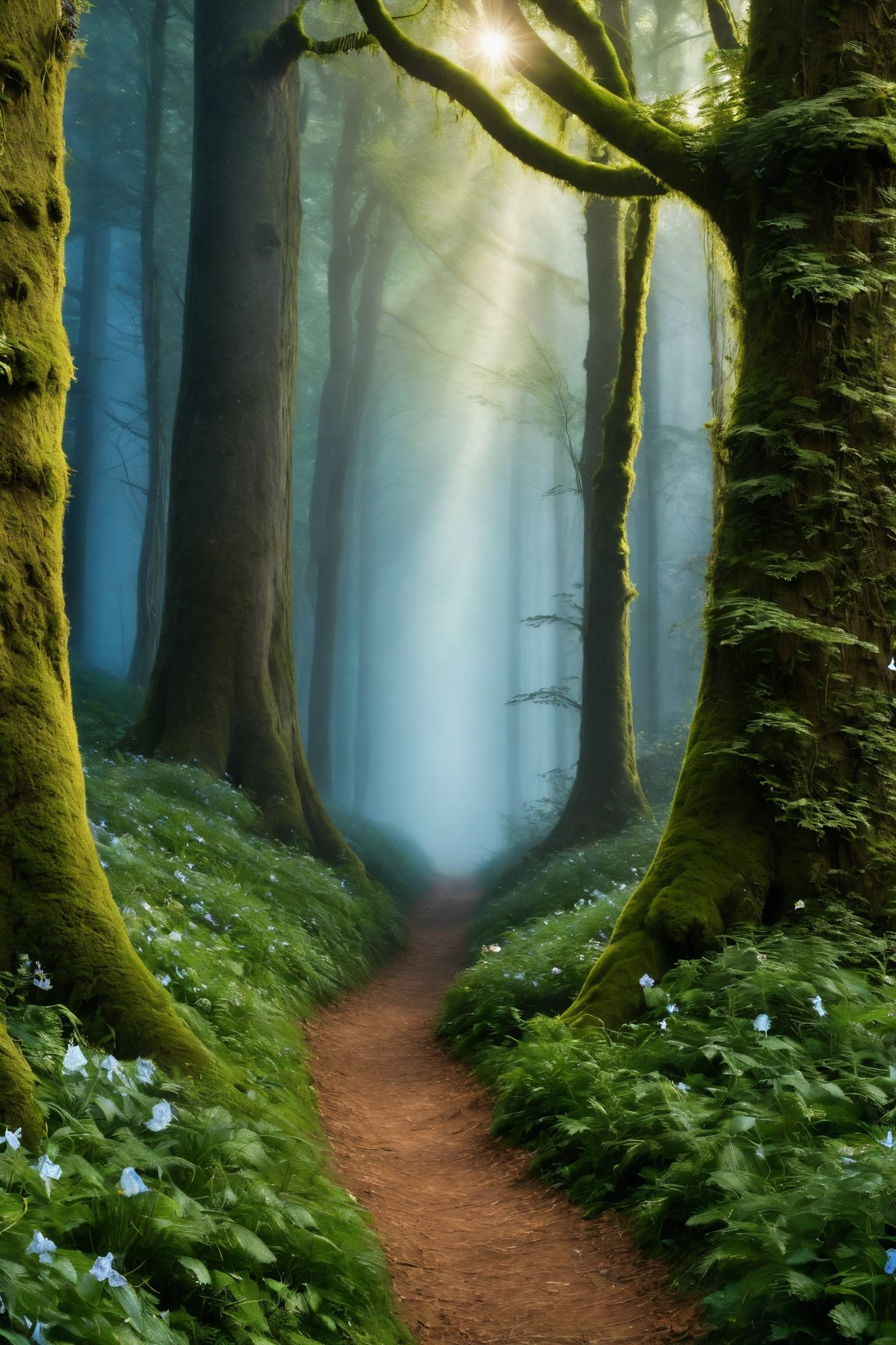 (wallpaper:1.2) ,best quality Ultra-detailed image of Enchanted forest in renaissance style, 🧚‍♀️, fairytale, fairies, detailed, dark magic, playful, realistic, mystical,Leonardo Style,Movie Still