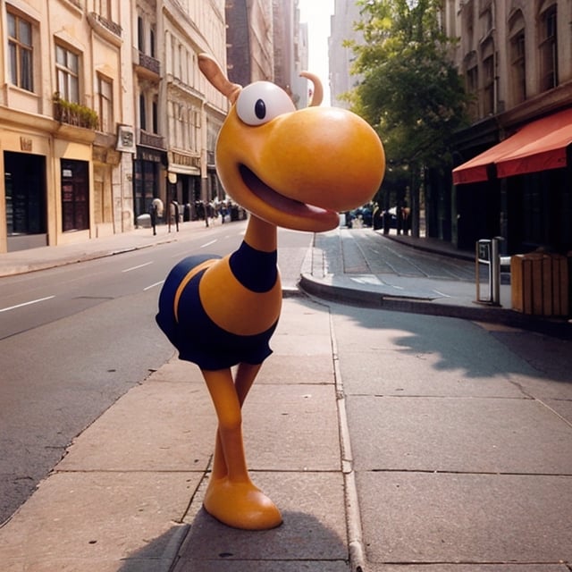 clmnt2, standing on an empty street, photo by annie leibovitz, clemente