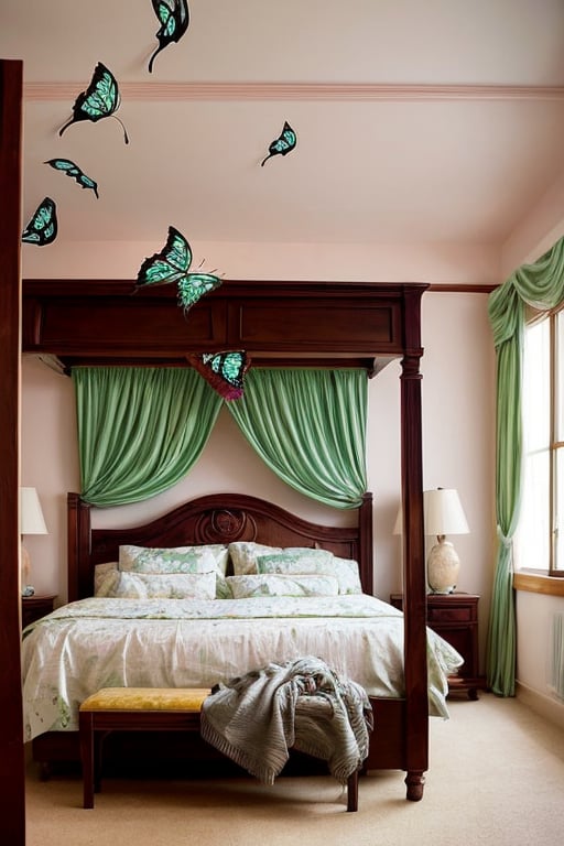 Butterfly nest bedroom 