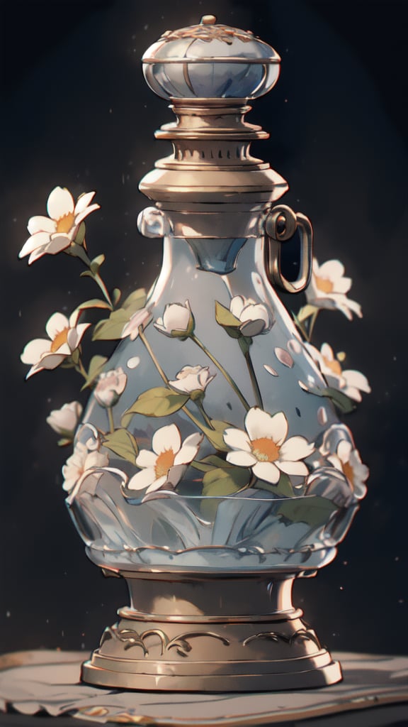 flowers kettle
