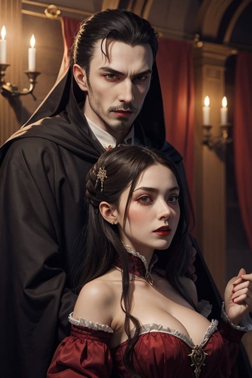 Lord Dracula and his wife The Lady Dracula 