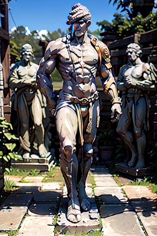 Statue of a greek warrior