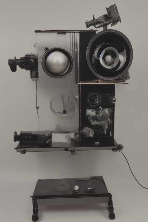 vintage film projector