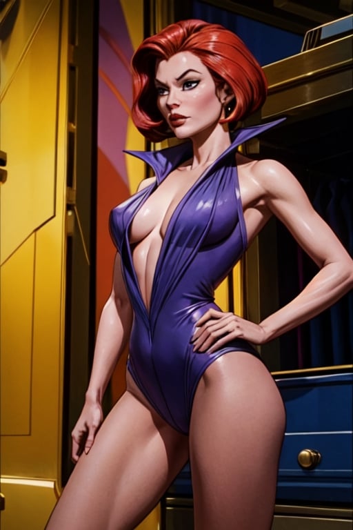 1girls 3d evil-lyn female female_only filmation masters_of_the_universe smooth_skin solo the_pitt