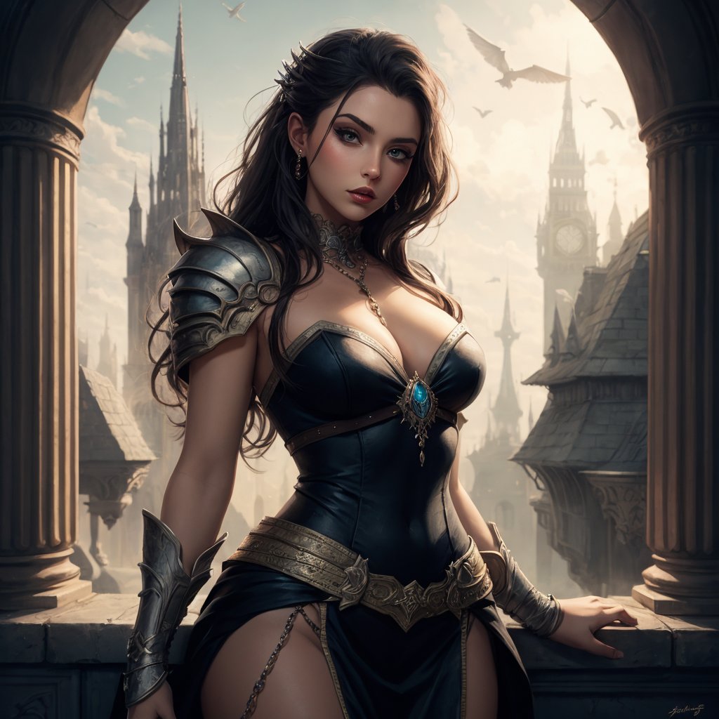 fantasy art woman