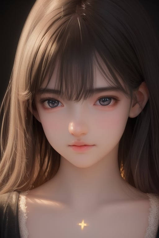 A beautiful young girl and very detailed, masterpiece, soft lighting, high quality concept art, incredibly smooth, trending on artstation, 4k HD, amazing glowing shadows, high detail professional art, high definition, Luminous Studio graphics engine, Visually immersive image, flame magic, detailed eyes, natural face, 