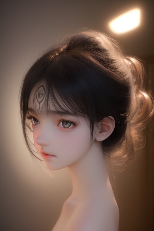 A beautiful young girl and very detailed, masterpiece, soft lighting, high quality concept art, incredibly smooth, trending on artstation, 4k HD, amazing glowing shadows, high detail professional art, high definition, Luminous Studio graphics engine, Visually immersive image, flame magic, detailed eyes, natural face, 