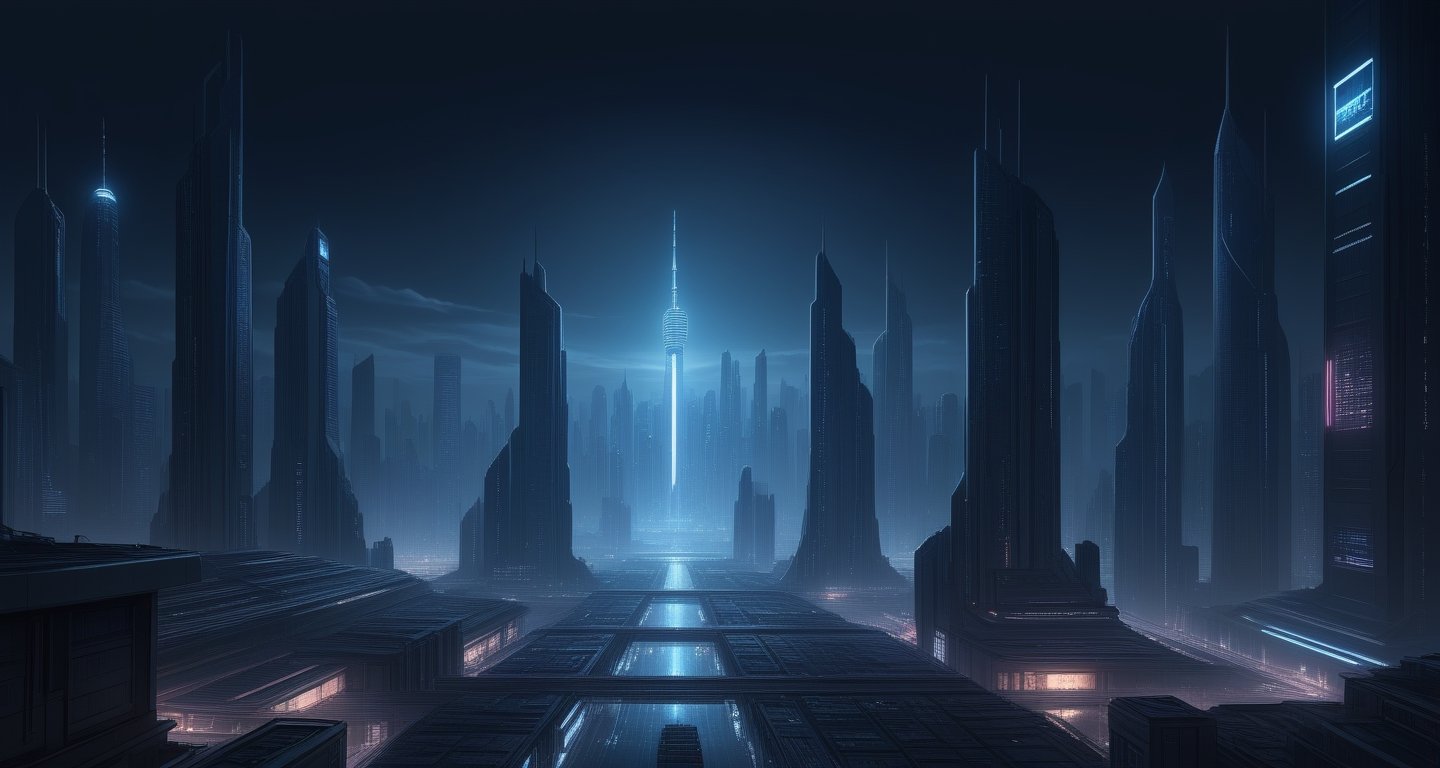 ukyoe style drawing of a futuristic cyberpunk city at night,<lora:659095807385103906:1.0>