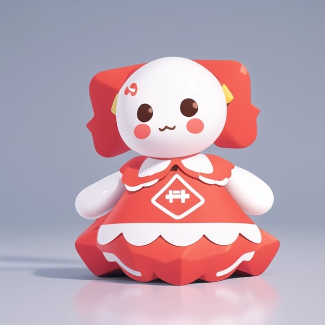 coloredic0n icon, AI Art,3DMM,cute doll