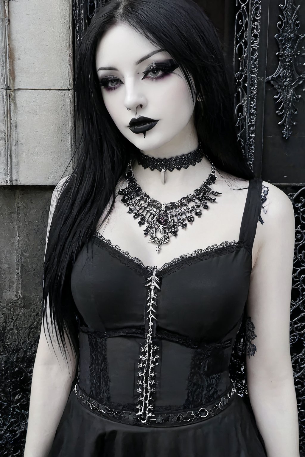 gothic, girl, alternative girl, Gothic