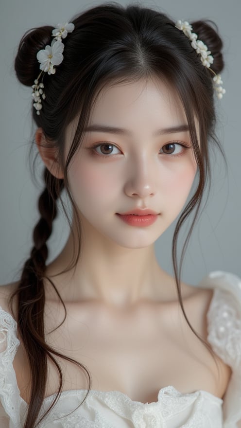 A masterpiece, a beautiful female, pale white skin, 16 years old, japanese features