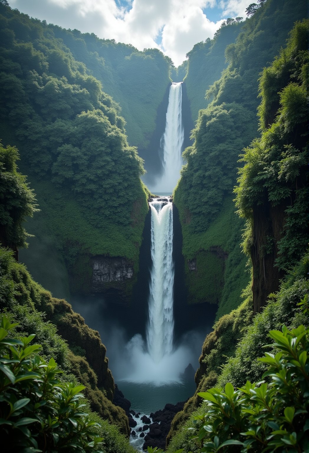 Akaka Falls is one of Hawaii's most stunning natural wonders, located on the Big Island. This majestic waterfall plunges 442 feet (135 meters) into a lush gorge surrounded by tropical rainforest. It's part of the Akaka Falls State Park, where visitors can enjoy a short scenic hike through vibrant vegetation, bamboo groves, and wild orchids.
The park also offers views of Kahuna Falls, another impressive waterfall nearby. Akaka Falls is a must-see for nature lovers and those seeking to experience the beauty of Hawaii's rich landscapes. The area around the falls is often misty, adding to the mystical ambiance of this breathtaking spot.Fantasy detailers,10xRFBoost