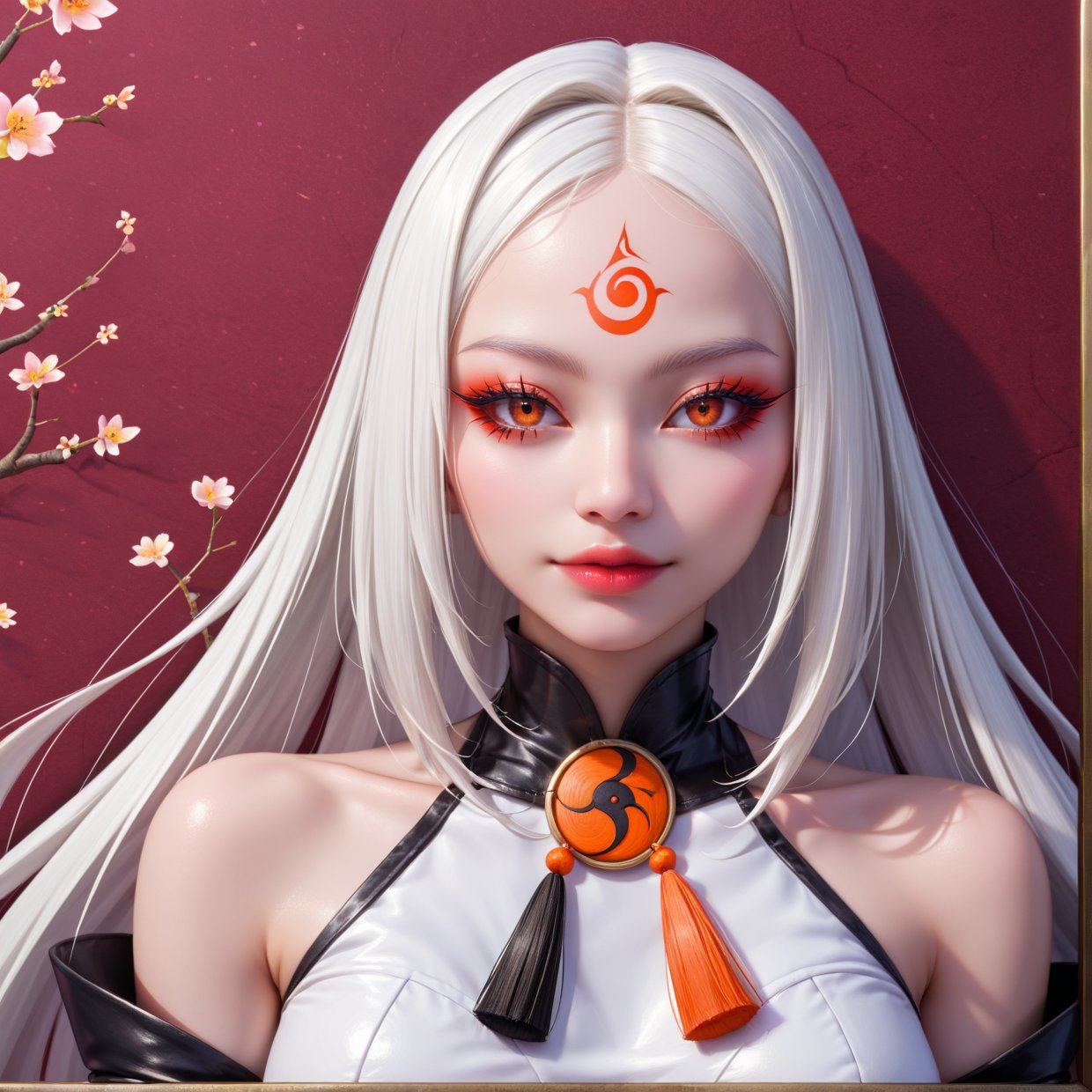  a close up of a woman with white hair and a white mask, beautiful character painting, guweiz, artwork in the style of guweiz, white haired deity, by Yang J, epic exquisite character art, stunning character art, by Fan Qi, by Wuzhun Shifan, guweiz on pixiv artstation