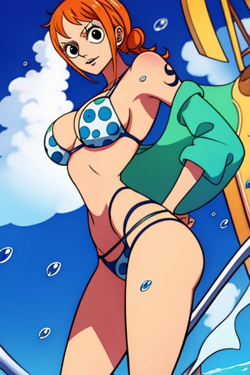 One piece nami in a squirt