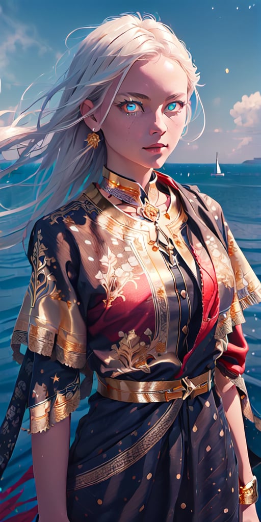 8K, high_resolution, 1080P, 1girl, (Masterpiece)), (Realistic, Photorealistic: 1.35), (RAW Photo, Best Quality), (red and gold color eyes:1.5),red and gold beautiful detailed eyes,white hair, floating_hair ,scenery, cinematic scene, centered, beautiful face,black dress,black thin cloth,(seen throug cloth:2)