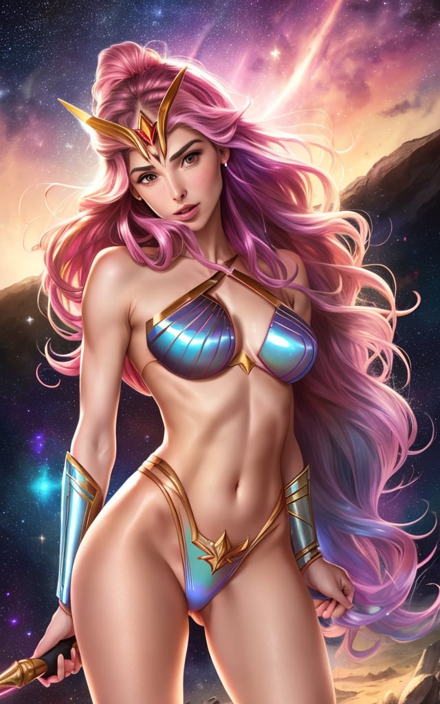 ((She-ra)) full body, nude, naked, masterpiece, best quality, jumping, action pose, spread legs, wavy hair, sexy, 4k, photo of  beautiful Gal Gadot style, Gal Gadot face, Gal gadot looks looks,masterpiece, medium size breast, black wavy hair, wide hips,  spread legs, sexy, | wet, natural skin texture, soft cinematic light, elegant, (cinematic look), (saturated colors:1.1), | soft cinematic light, (detailed cloudscape:1.1), beautiful face, beautiful eyes, fantasy, | space background, stars, planets ,sexy body, toned muscles,  (long messy black iridescent hair:1.3), detailed skin texture, BREAK,  photorealistic, highly detailed, windblow, defocus photo, space background, galaxy, real life lighting, highlights, bright instagram LUT, ,deepthroat / cum / hands on another's head / pov hands / head grab,after sex, ,csr style,in a shower, , ,suspended congress,pastel color,doggystyle,TABLE SEX