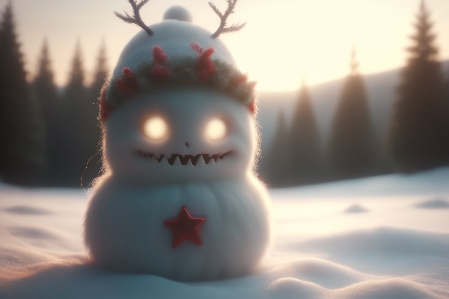 female snowman, sexy, mountain, moon, stars, valley, gnarly pine trees,xxmixgirl,ral-chrcrts,ghost person