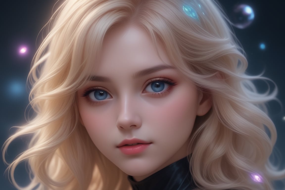 (masterpiece,top quality,best quality,official art,dreamwave,android,aesthetic,girl,flactal art,crystal,depth of field,translucent,realistic, close up,blonde, ,<lora:659095807385103906:1.0>