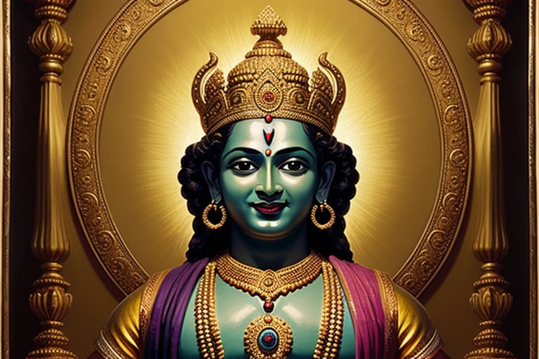 Male hindu god, Lord Krishna, Bhagavad Gita