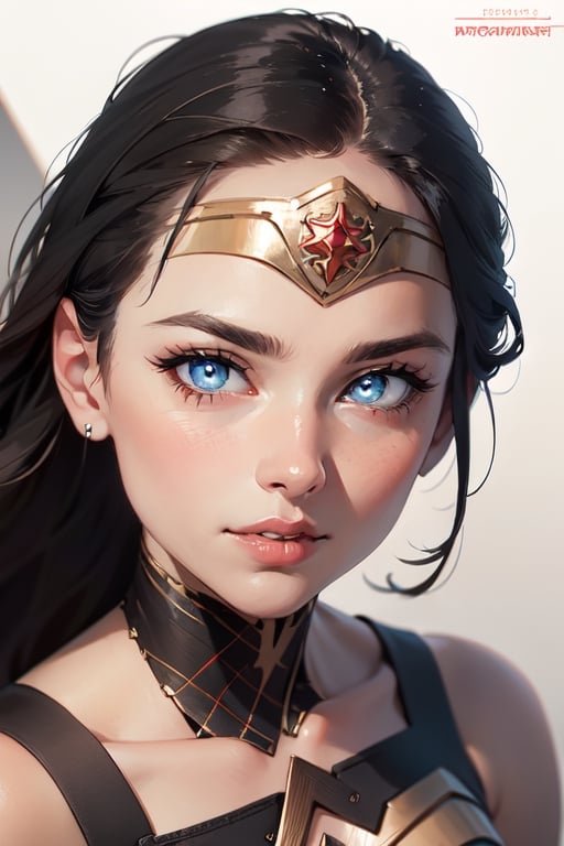 masterpiece, perfectly detailed, detailed face, detailed eyes, beautiful eyes, looking at viewer, bright pupils, AGGA_ST002, watching the viewer,,wonder woman, multipple view, full body