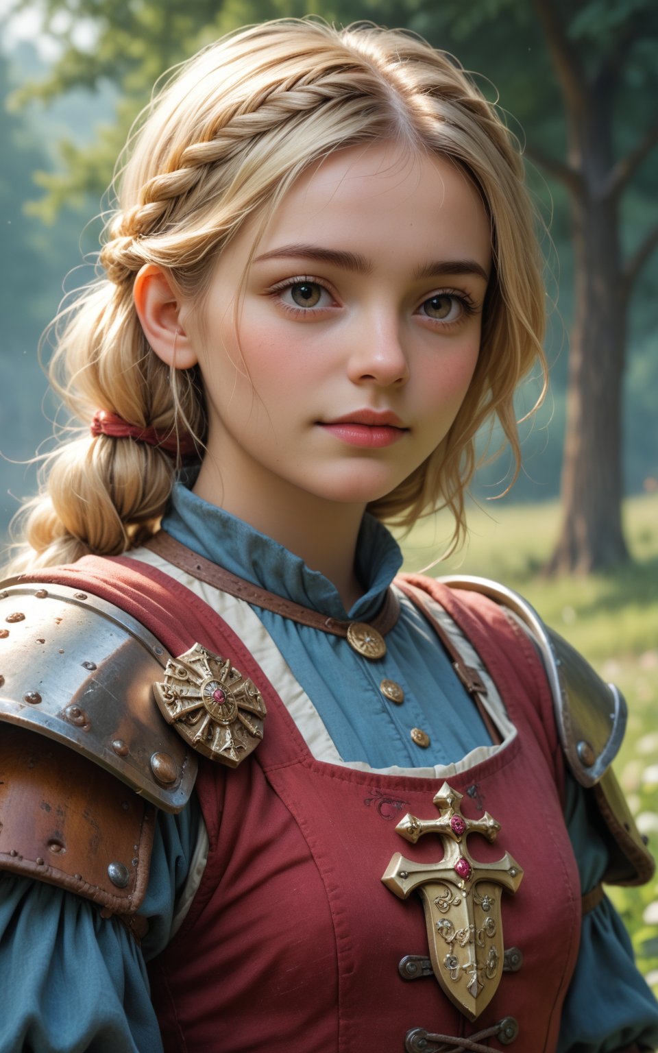 score_9, score_8_up, score_7_up, BREAK, rating_safe, medieval female warrior, blonde, detailer, standing, fantasy, rpg, detailed, depth of field, vignette, highly detailed, moody, epic, gorgeous portrait
, Expressiveh, realistic, RAW photo,realistic,cutegirlmix