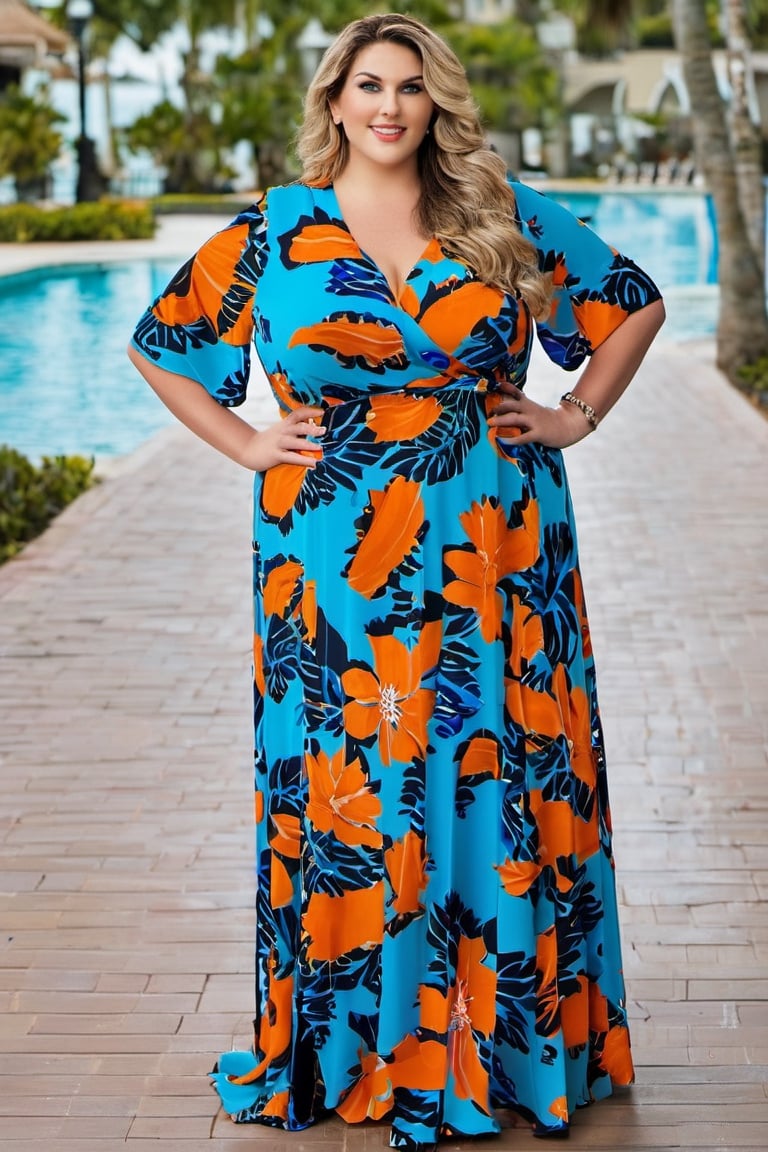 Visualize designs that celebrate all body types. Envision dresses with inclusive sizing and flattering cuts, embracing diversity and empowering women to feel confident and beautiful in their unique shapes.