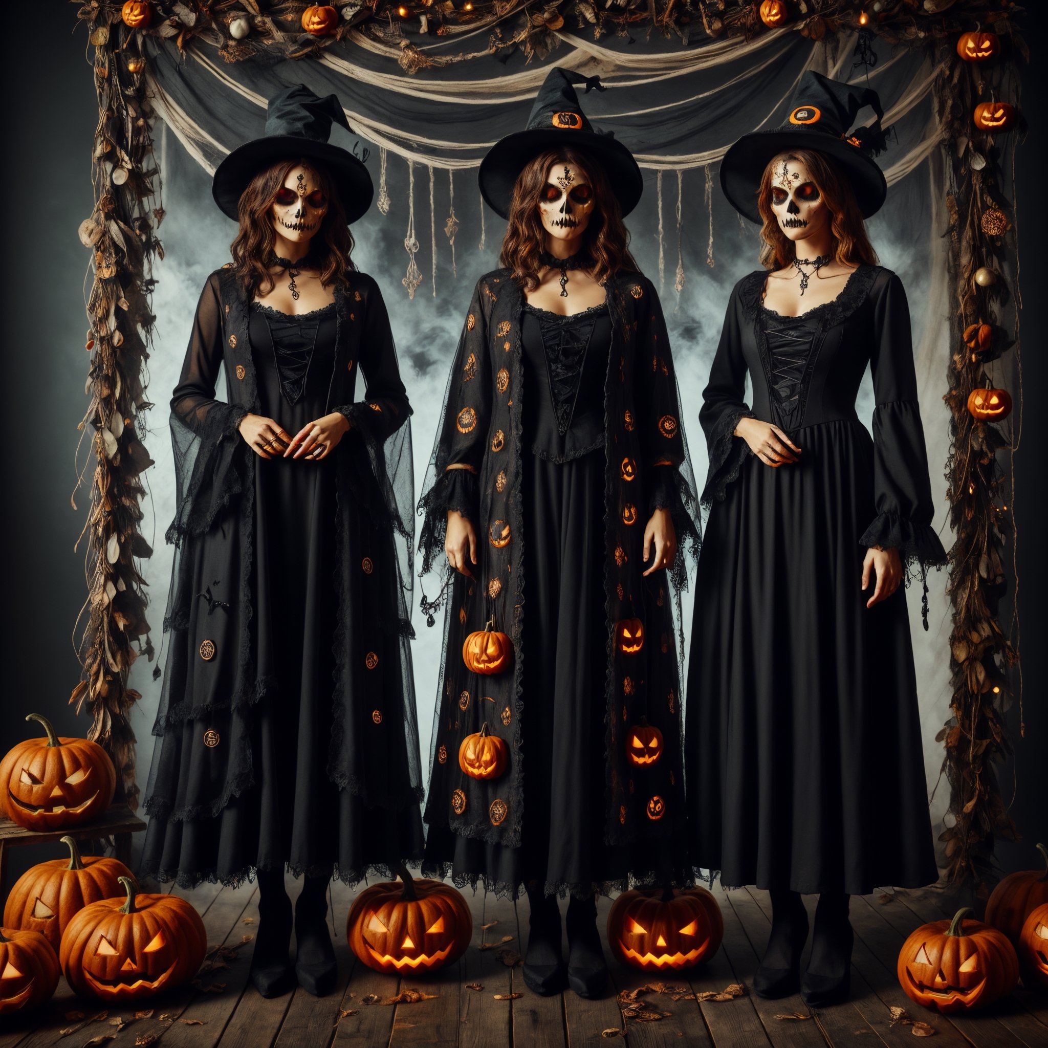 HalloweenGlowStyle mourning clothes
