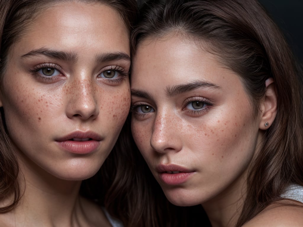 ((Face Close-Up Shot)),a photo of a spanish seductive woman with loose styled redhead, aroused, lips partly open, tongue licking her lips, (tattoos:1.1), mascara, (textured skin, skin pores:1.2), (moles:0.8), (imperfect skin:1.1), intricate details, goosebumps, flawless face, (light freckles:0.9), ((photorealistic):1.5), (raw, 8k:1.2), dark, muted colors, slate atmosphere, RAW candid cinema, 16mm, color graded portra 400 film, remarkable color, ultra realistic, textured skin, remarkable detailed pupils, realistic dull skin noise, visible skin detail, skin fuzz, dry skin, shot with cinematic camera, detailed skin texture, (blush:0.5), (goosebumps:0.5), subsurface scattering
