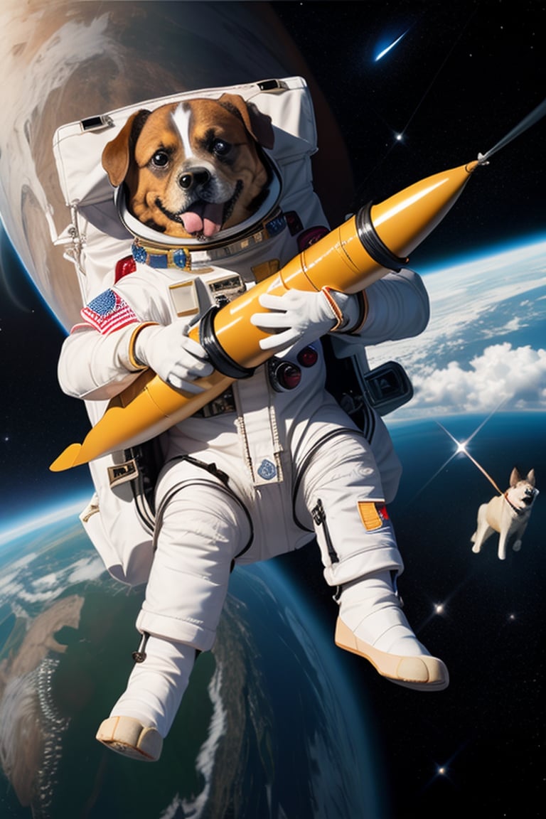 dogs Astronaut rocket
vacuum
spacecraft
Month