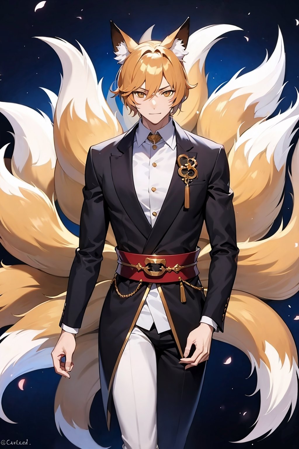 handsome men,Beautiful Nine-tailed fox