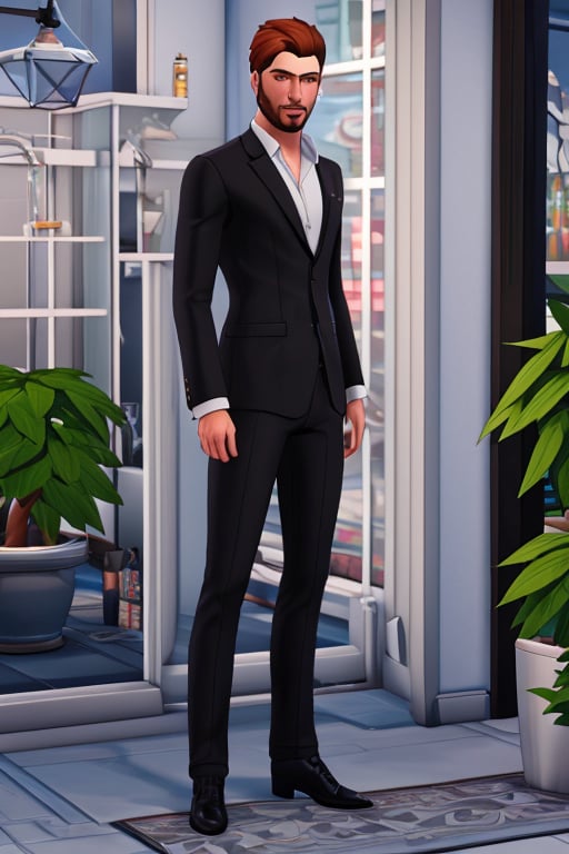 Realistic, Handsome Men , The Sims 4 , 3d unreal engine 5,the sims