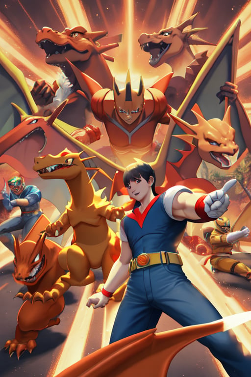  charizard power rangers