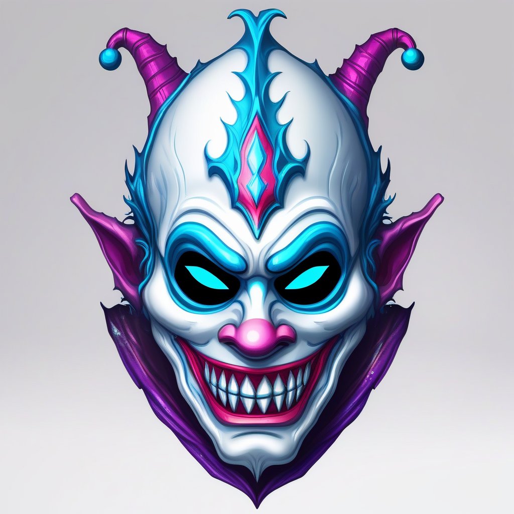 Frozen Jester Mask