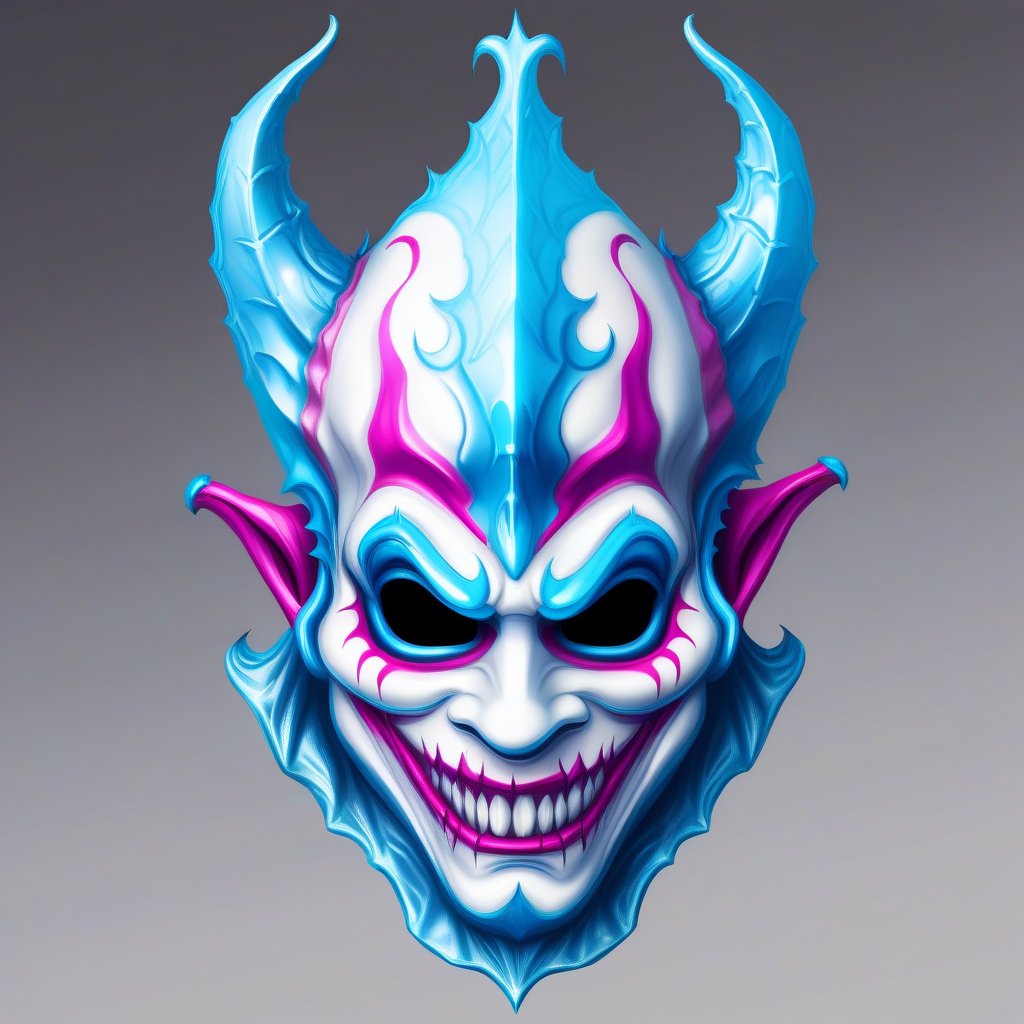 Frozen Jester Mask