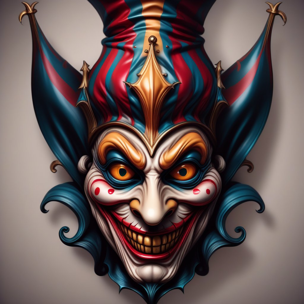 Gothic Jester Mask