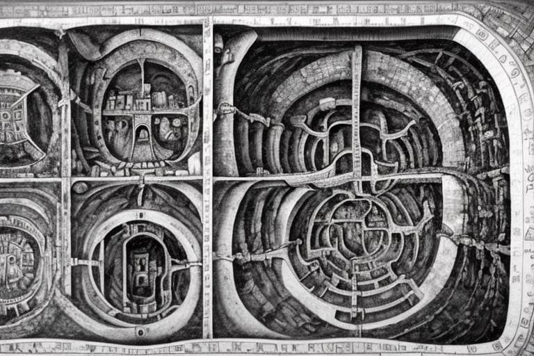 Beneath Lumisar's surface lies a labyrinthine network of tunnels and catacombs. These subterranean depths are rumored to hide ancient secrets, forgotten civilizations, and eldritch horrors that have long slumbered in the dark. Explorers are drawn to these depths, seeking fortune or knowledge, but few return unchanged.