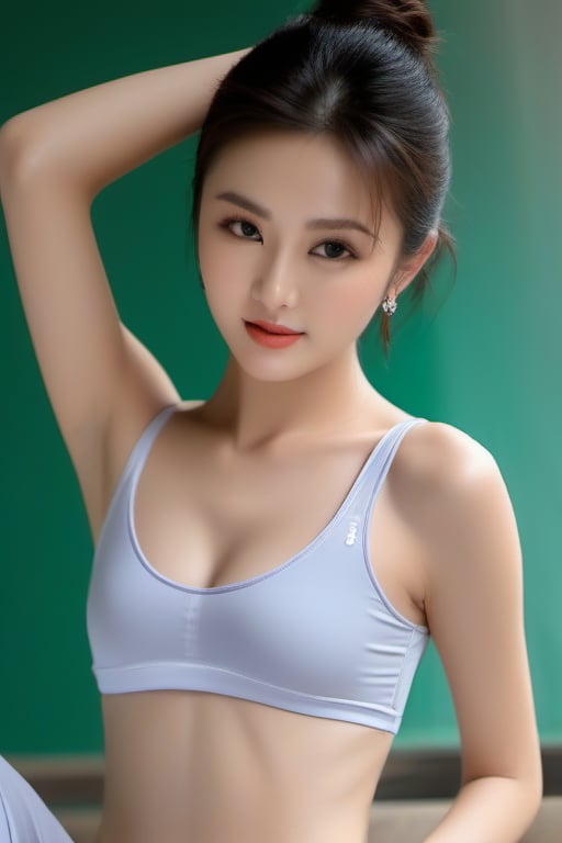 THE FEMALE NEEDS A COTTON PAIR OF PANTS AND A SILK TOP , THE FEMALE HAS TO COME FROM VIETNAM , WITH SMOOTH SKIN , SCULPTURED SMALL NOSE , PRETTY LIPS , HAIR UNTIL THE SHOULDERS , BROWN HAIR WITH A NATURAL GLOW , HEALTHY SUPER DEVELOPED UPPER CHEST WITH A GOOD SPORTS BRA , FLAT STOMACH , TRAINED BACKSIDE , FLAWLESS FACIAL FEATURES , PRETTY HIGH HEELS ,xxmix_girl